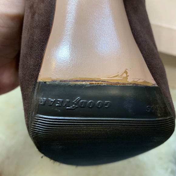 PRADA Suede Ankle Platform Booties - Picture 5 of 16